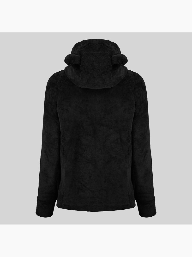 Giacca in pile con cappuccio tilda – geographical norway Nero - Kiabi