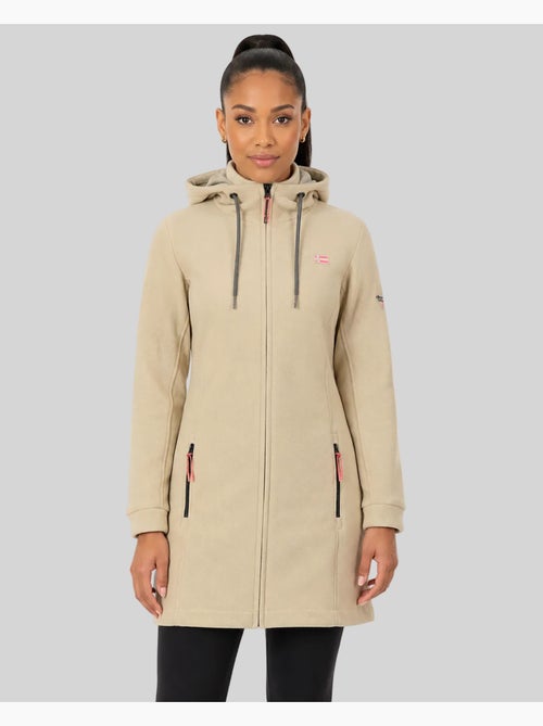 Giacca in pile con cappuccio timothe – geographical norway - Kiabi Giacca in pile con cappuccio timothe – geographical norway - Kiabi