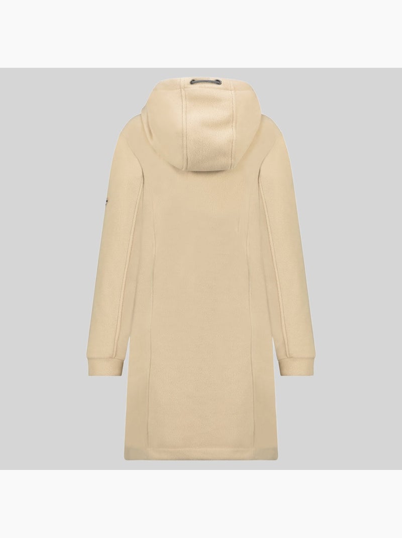 Giacca in pile con cappuccio timothe – geographical norway Beige - Kiabi