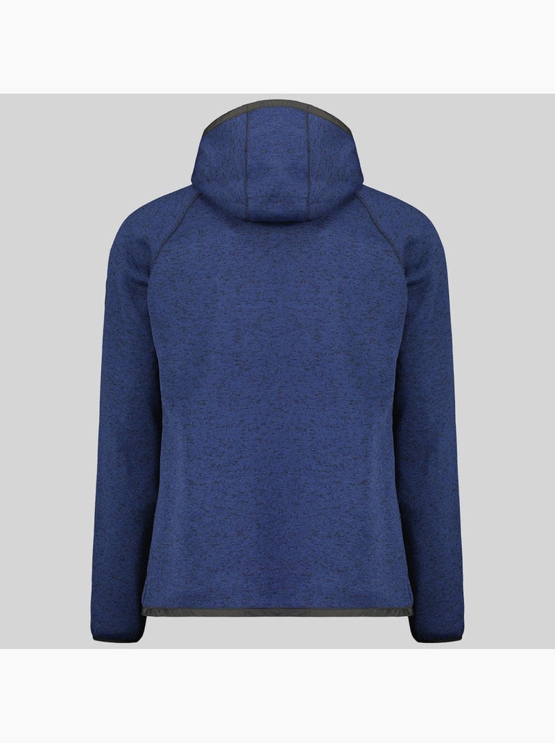 Giacca in pile con cappuccio tiparni – geographical norway Blu marino - Kiabi