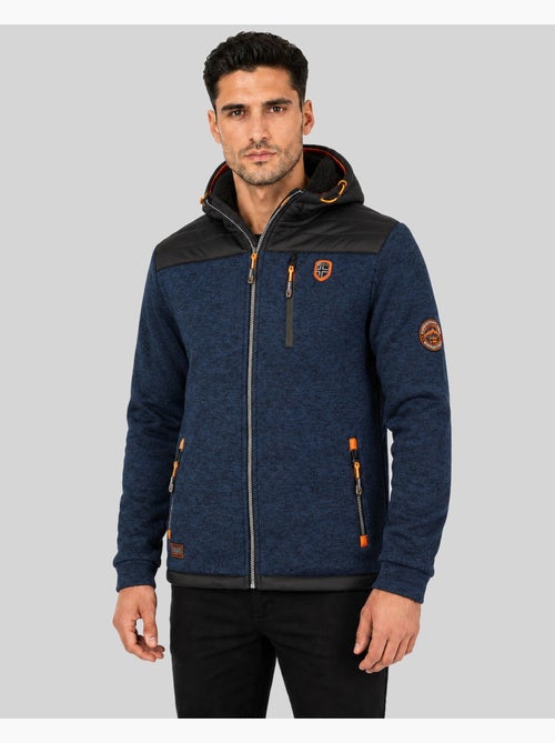 Giacca in pile con cappuccio toledo – geographical norway - Kiabi Giacca in pile con cappuccio toledo – geographical norway - Kiabi