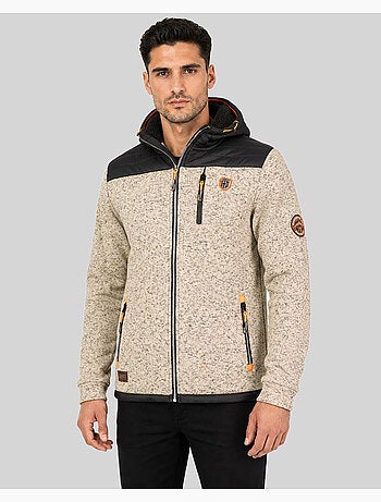 Giacca in pile con cappuccio toledo – geographical norway