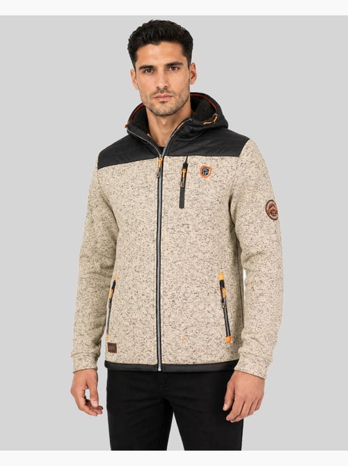 Giacca in pile con cappuccio toledo – geographical norway - Kiabi