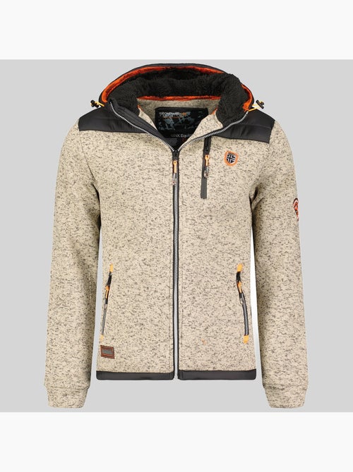 Giacca in pile con cappuccio toledo – geographical norway - Kiabi