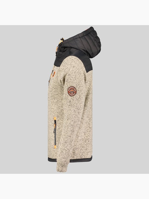 Giacca in pile con cappuccio toledo – geographical norway - Kiabi