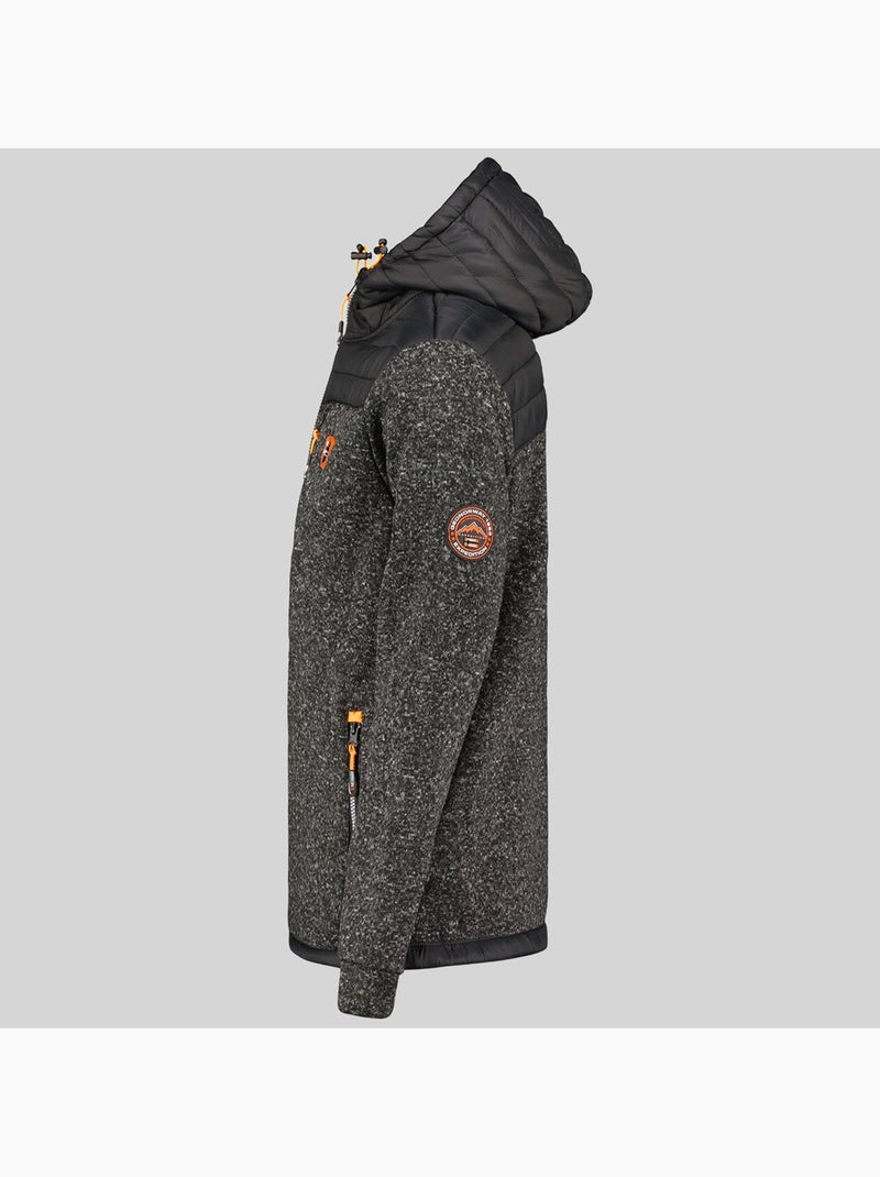 Giacca in pile con cappuccio toledo – geographical norway Nero - Kiabi