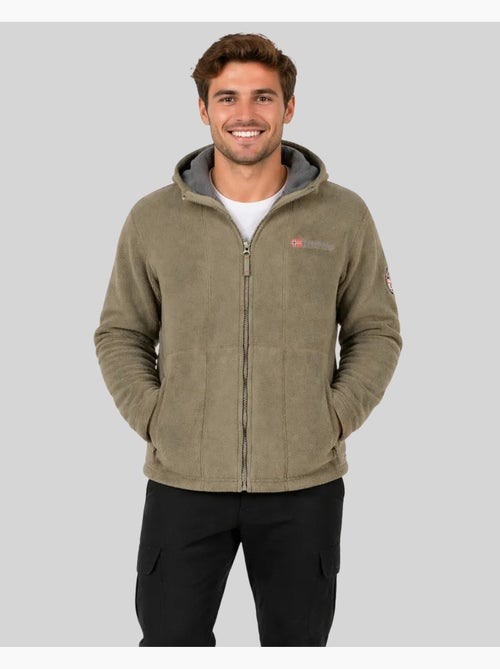 Giacca in pile con cappuccio torleon hood – geographical norway - Kiabi Giacca in pile con cappuccio torleon hood – geographical norway - Kiabi