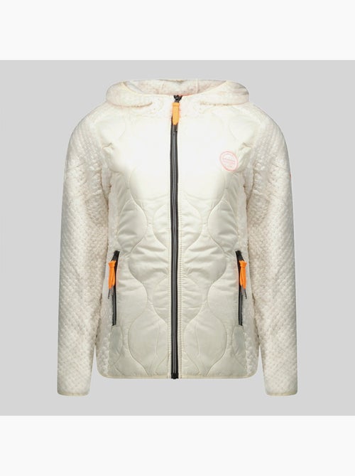Giacca in pile con cappuccio torsade – geographical norway - Kiabi