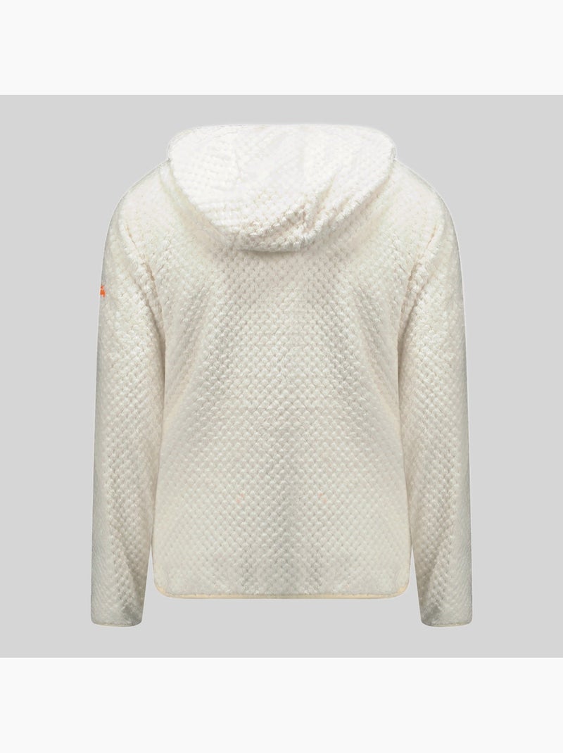 Giacca in pile con cappuccio torsade – geographical norway Crema - Kiabi