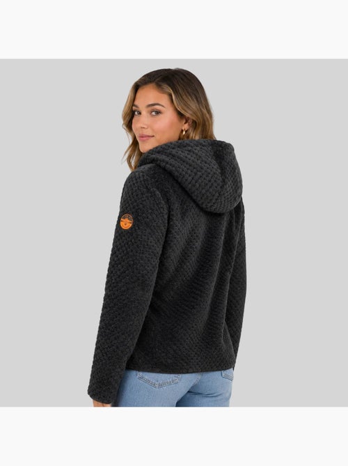 Giacca in pile con cappuccio torsade – geographical norway - Kiabi Giacca in pile con cappuccio torsade – geographical norway - Kiabi