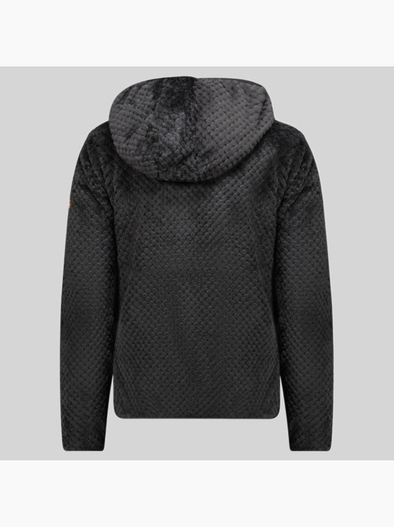 Giacca in pile con cappuccio torsade – geographical norway Nero - Kiabi