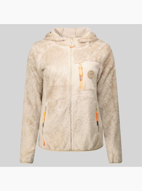 Giacca in pile con cappuccio toscana – geographical norway - Kiabi Giacca in pile con cappuccio toscana – geographical norway - Kiabi