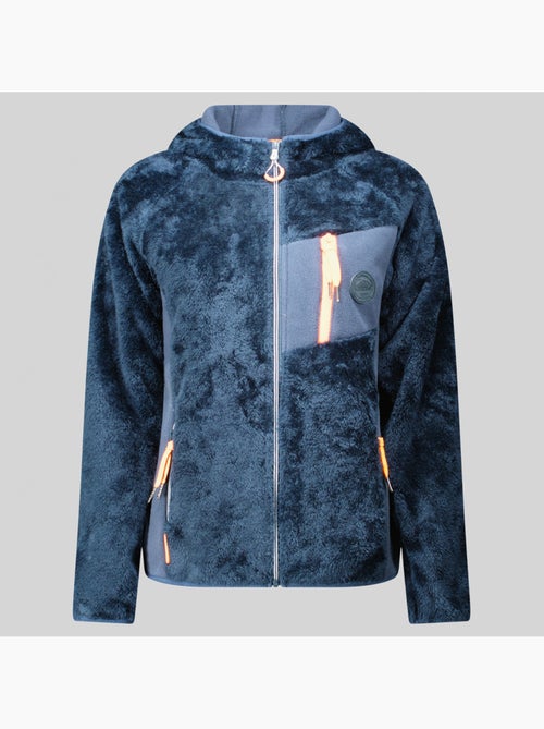 Giacca in pile con cappuccio toscana – geographical norway - Kiabi