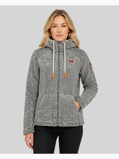 Giacca in pile con cappuccio trigo – geographical norway - Kiabi Giacca in pile con cappuccio trigo – geographical norway - Kiabi