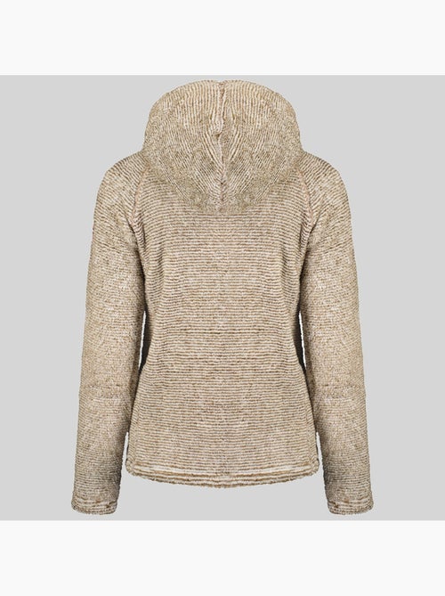 Giacca in pile con cappuccio trigo – geographical norway - Kiabi