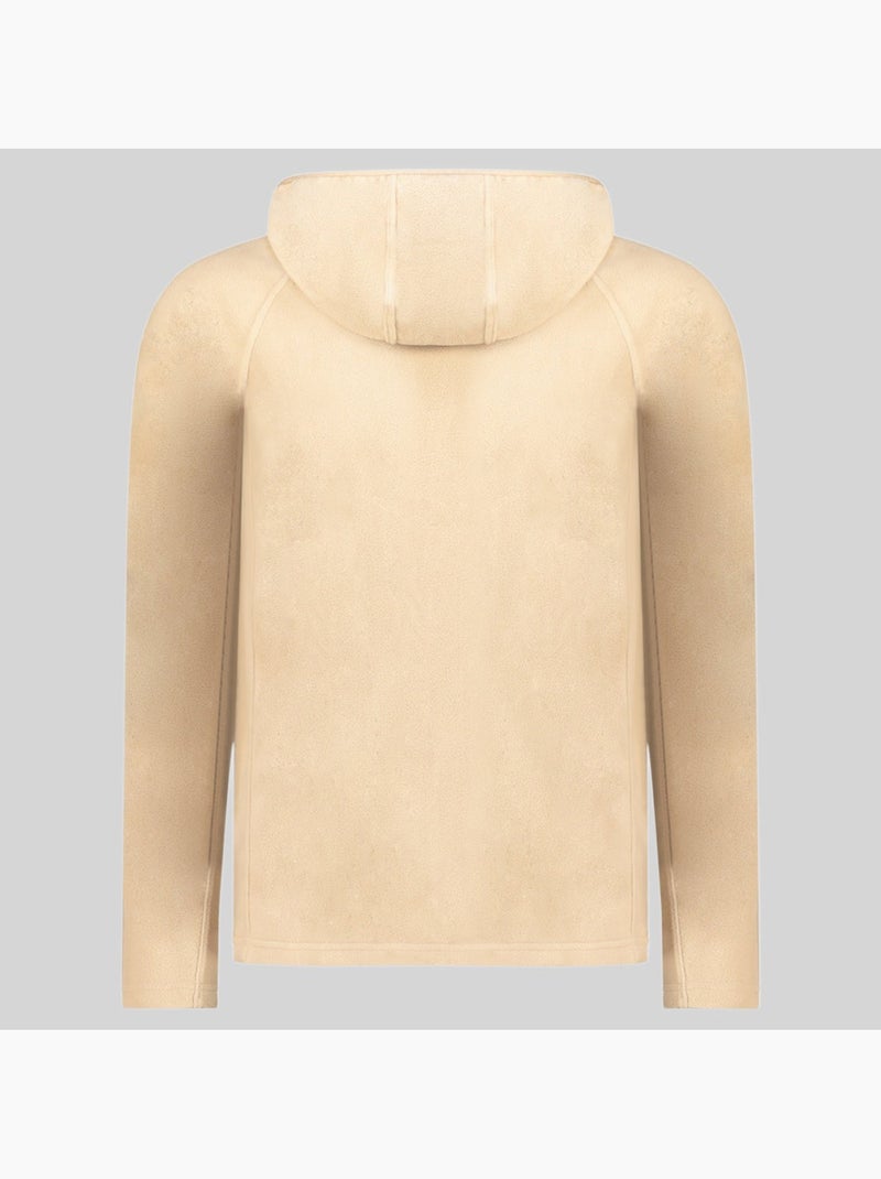 Giacca in pile con cappuccio tugood – geographical norway Beige - Kiabi