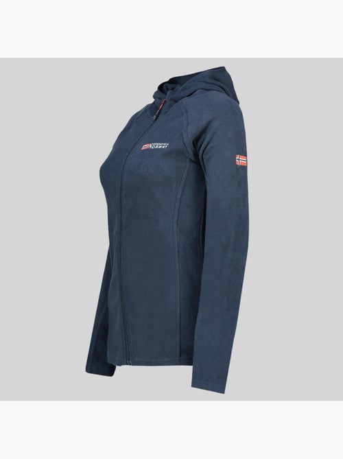 Giacca in pile con cappuccio tugood – geographical norway - Kiabi Giacca in pile con cappuccio tugood – geographical norway - Kiabi