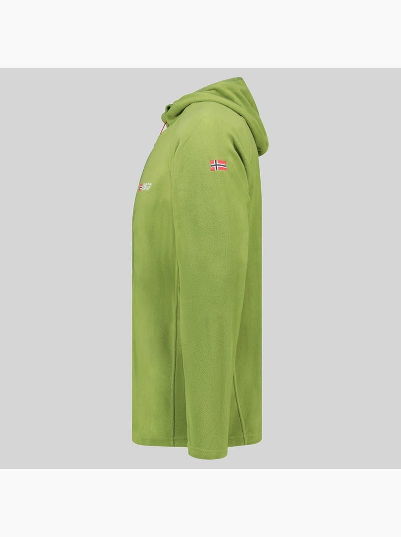 Giacca in pile con cappuccio tugood – geographical norway Rosa nude - Kiabi