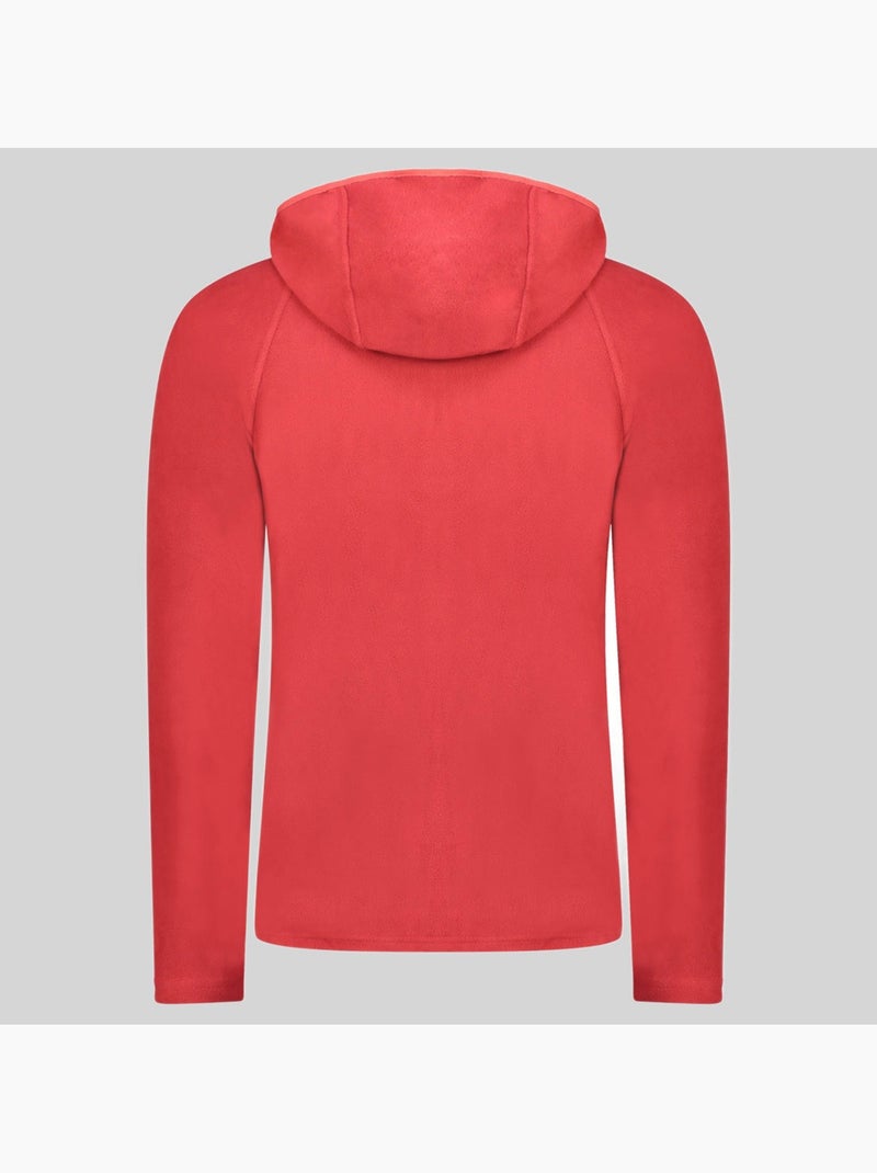 Giacca in pile con cappuccio tugood – geographical norway Rosso - Kiabi