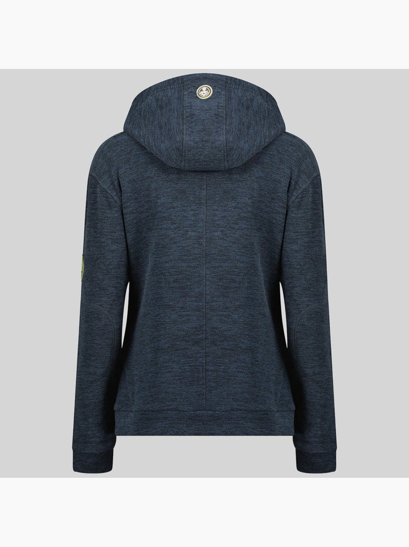 Giacca in pile con cappuccio twelve – geographical norway Blu marino - Kiabi