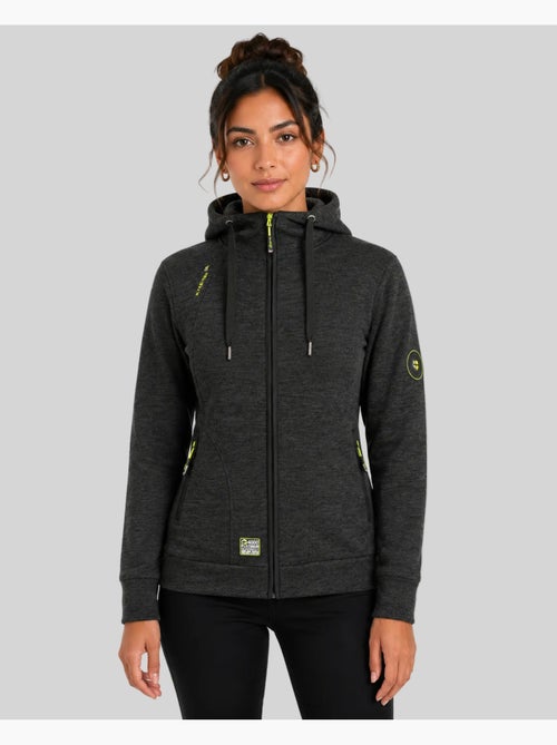 Giacca in pile con cappuccio twelve – geographical norway - Kiabi Giacca in pile con cappuccio twelve – geographical norway - Kiabi