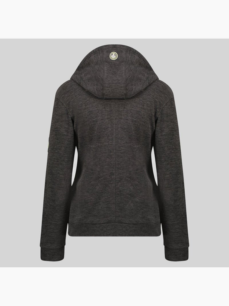 Giacca in pile con cappuccio twelve – geographical norway Nero - Kiabi