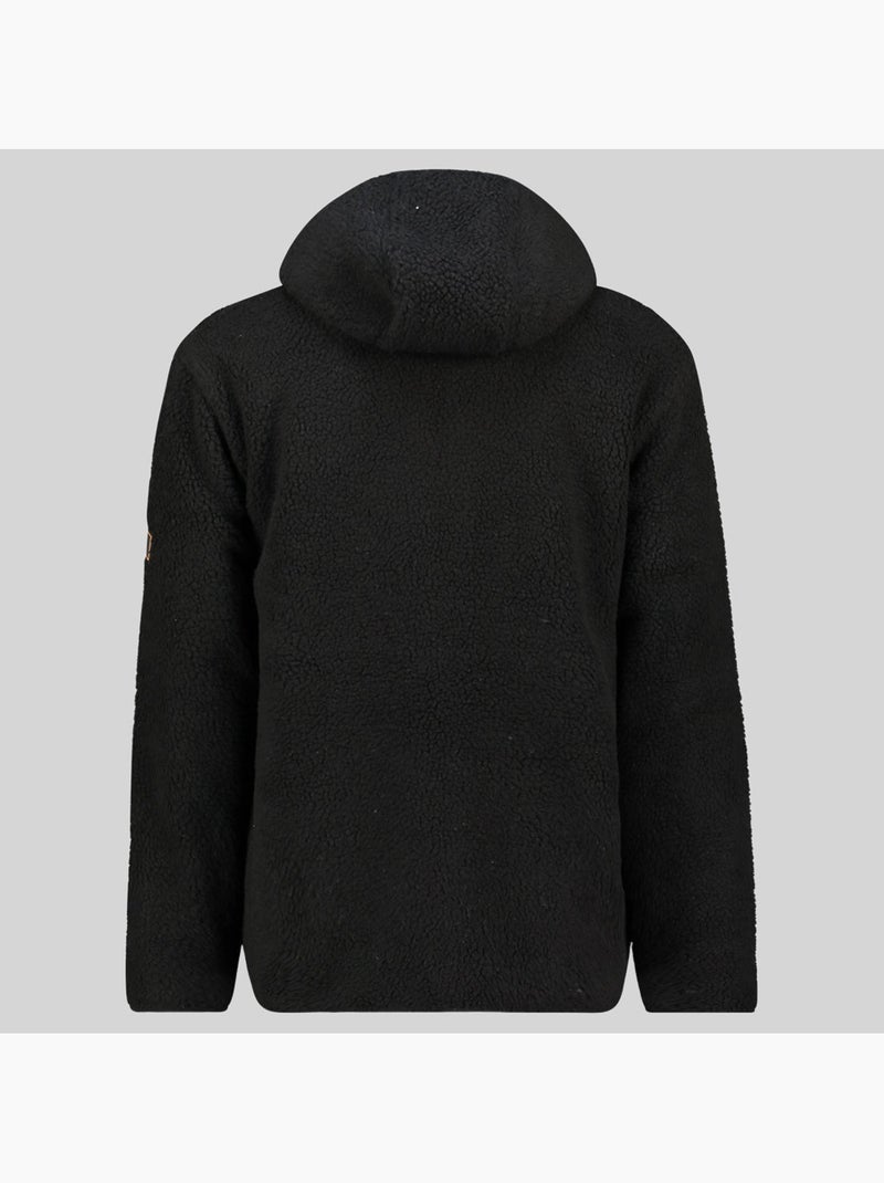Giacca in pile con cappuccio ucherpim – geographical norway Nero - Kiabi