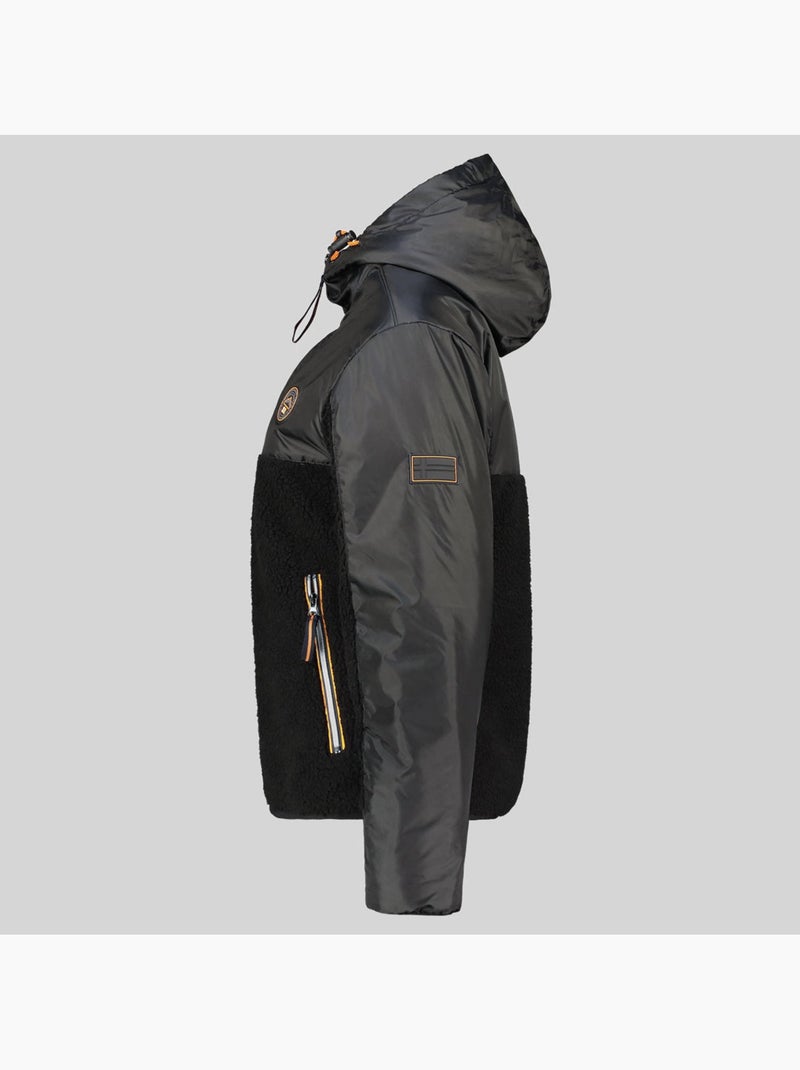 Giacca in pile con cappuccio ulyssim – geographical norway Nero - Kiabi