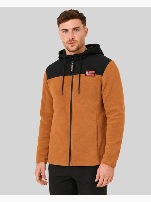 Giacca in pile con cappuccio uniclerc hood – geographical norway - Kiabi Giacca in pile con cappuccio uniclerc hood – geographical norway - Kiabi
