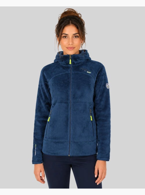 Giacca in pile con cappuccio upalood – geographical norway - Kiabi