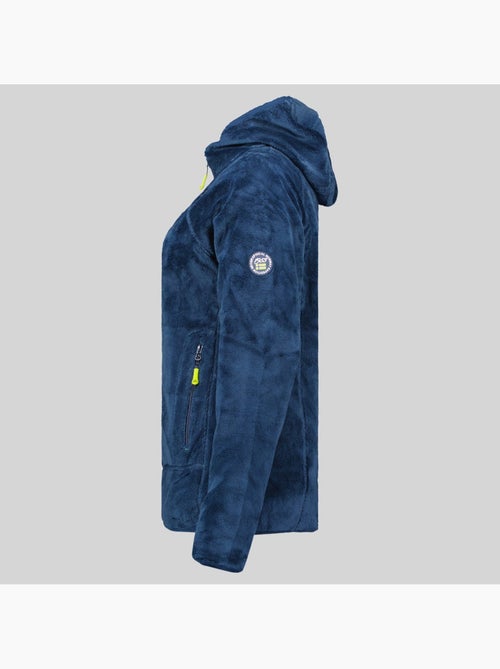 Giacca in pile con cappuccio upalood – geographical norway - Kiabi