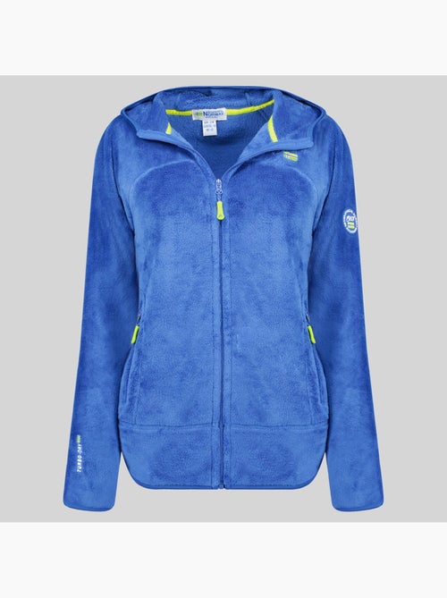 Giacca in pile con cappuccio upalood – geographical norway - Kiabi