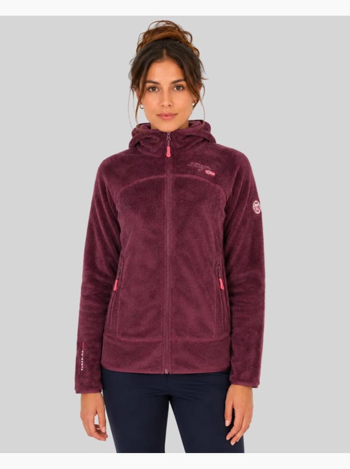 Giacca in pile con cappuccio upalood – geographical norway - Kiabi