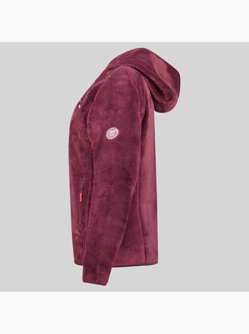 Giacca in pile con cappuccio upalood – geographical norway - Kiabi