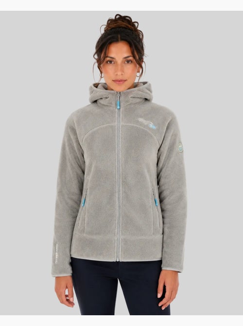 Giacca in pile con cappuccio upalood – geographical norway - Kiabi