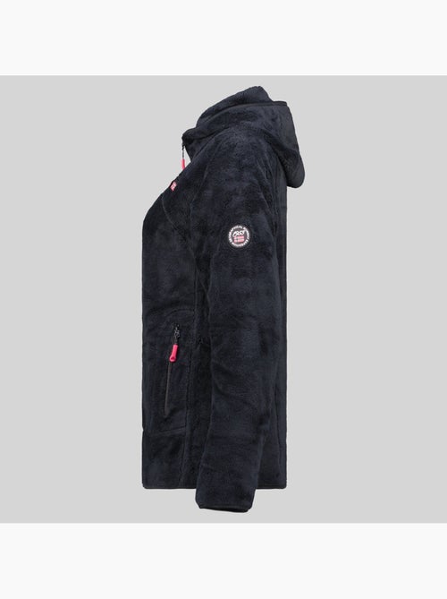 Giacca in pile con cappuccio upalood – geographical norway - Kiabi