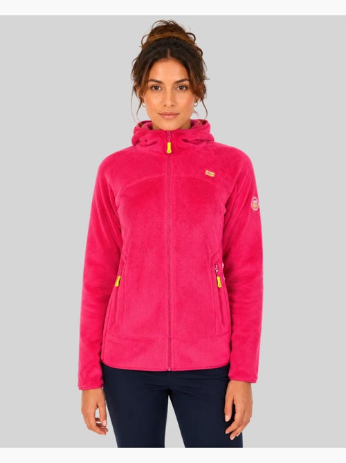 Giacca in pile con cappuccio upalood – geographical norway - Kiabi