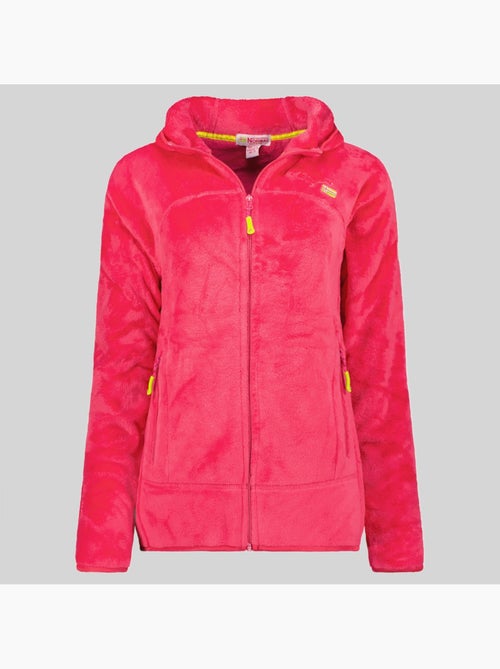 Giacca in pile con cappuccio upalood – geographical norway - Kiabi