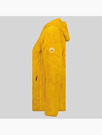 Giacca in pile con cappuccio upalood – geographical norway