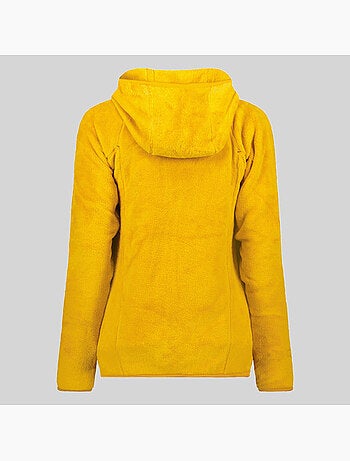 Giacca in pile con cappuccio upalood – geographical norway