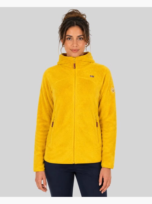 Giacca in pile con cappuccio upalood – geographical norway - Kiabi