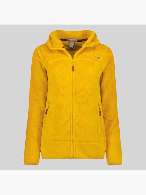 Giacca in pile con cappuccio upalood – geographical norway - Kiabi