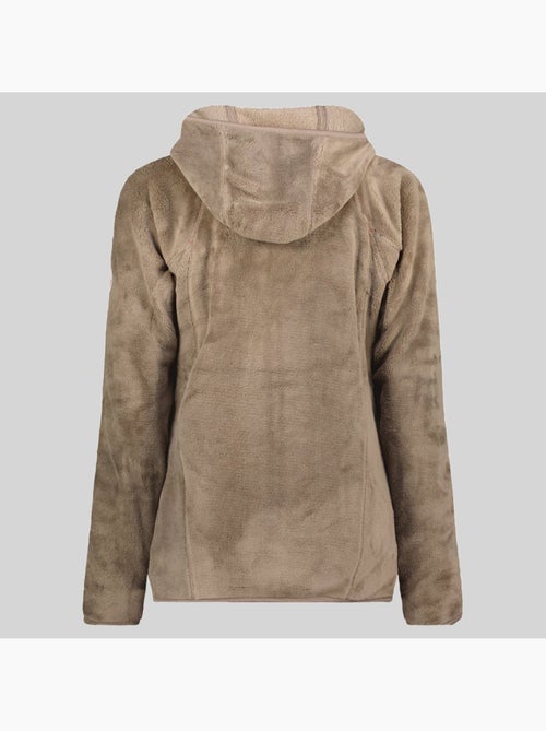Giacca in pile con cappuccio upalood – geographical norway - Kiabi