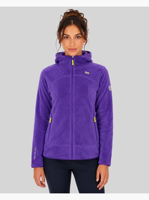 Giacca in pile con cappuccio upalood – geographical norway - Kiabi