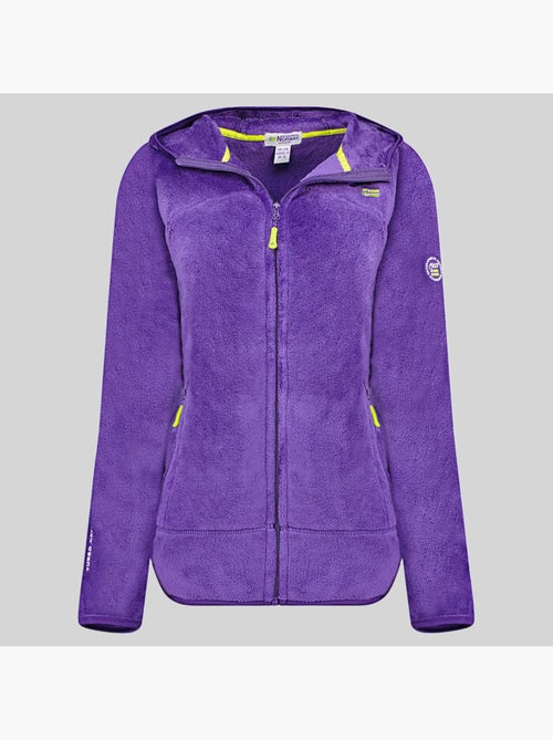 Giacca in pile con cappuccio upalood – geographical norway - Kiabi