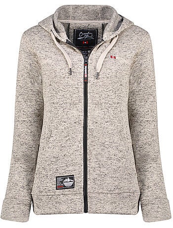 Giacca in pile con collo alto talerteak – canadian peak