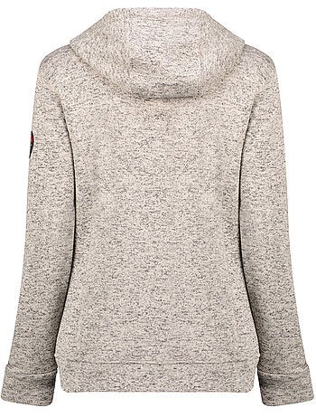 Giacca in pile con collo alto talerteak – canadian peak