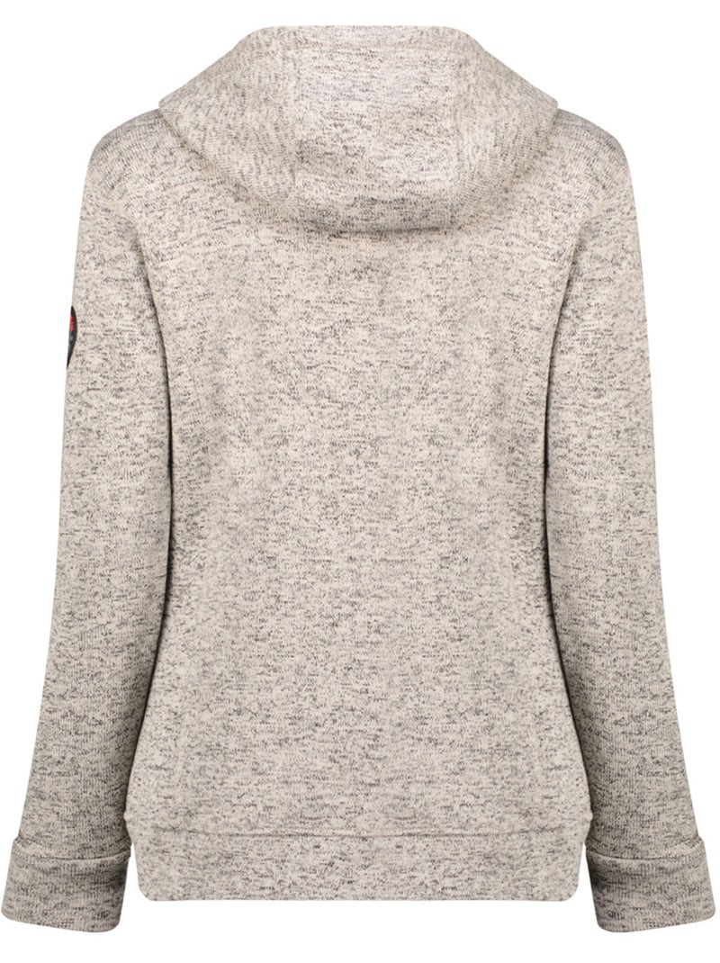 Giacca in pile con collo alto talerteak – canadian peak Grigio chiaro - Kiabi