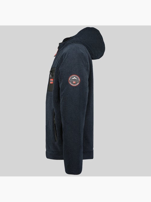 Giacca in pile con zip e cappuccio udaf – geographical norway - Kiabi Giacca in pile con zip e cappuccio udaf – geographical norway - Kiabi