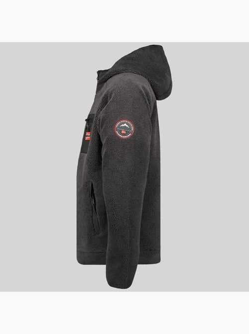 Giacca in pile con zip e cappuccio udaf – geographical norway - Kiabi Giacca in pile con zip e cappuccio udaf – geographical norway - Kiabi